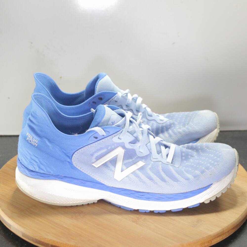 New Balance Fresh Foam 860 Low Sz 10.5 Womens 008240 Blue White Running Sneakers